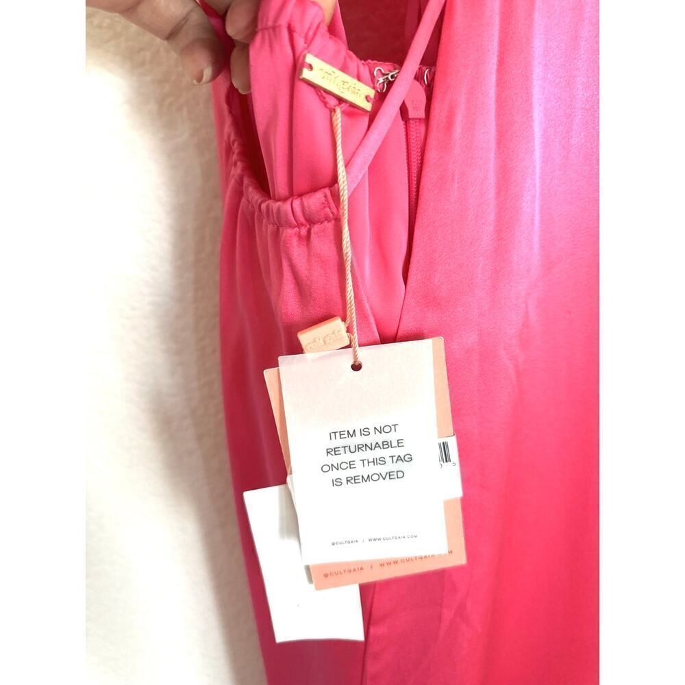 CULT GAIA  Althea Silk Blend Gown Large - Picture 9 of 10